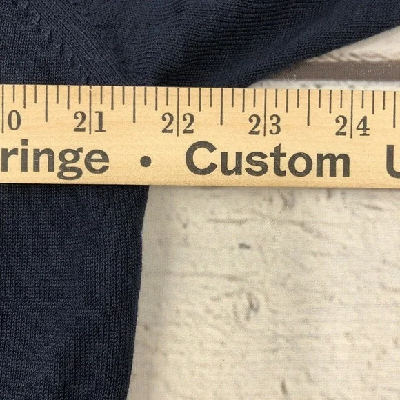 NWT Lot Of 2 Men's Sweater IZOD (blue, Black)V-Neck Pullover Size M. H2O Logo - Picture 11 of 16